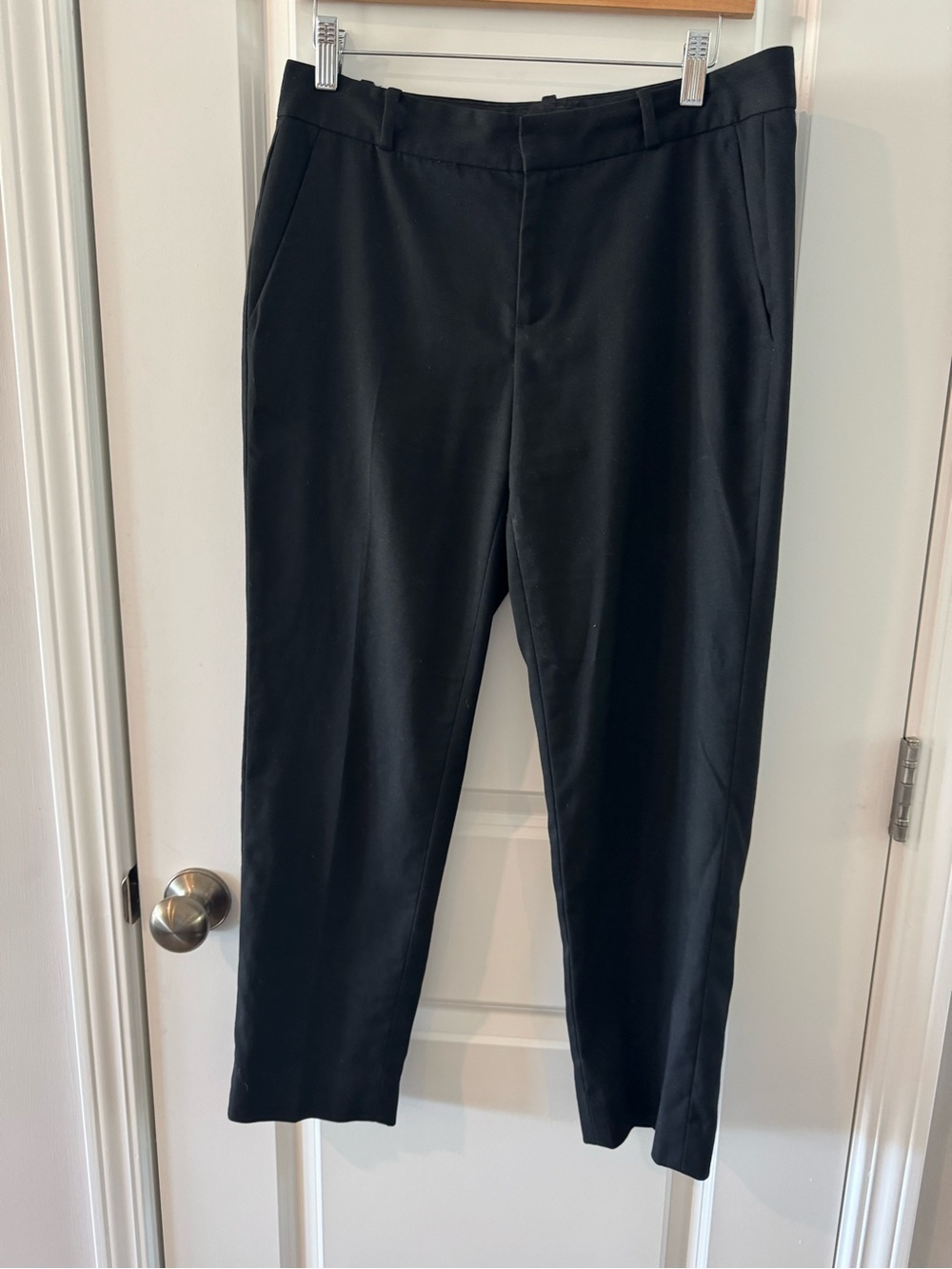Banana Republic Black Classic Ankle Dress Trousers